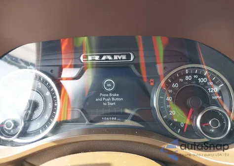 2019 Ram 1500 Laramie 4X2 5'7 Box z USA, uszkodzony, nr VIN 1C6RREJT6KN838582